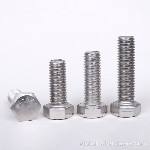 DIN 933 Stainless Steel Hexagon Head Bolts